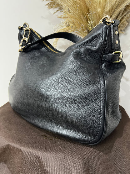 Kate Spade Pine Street Finley Black Leather Bag