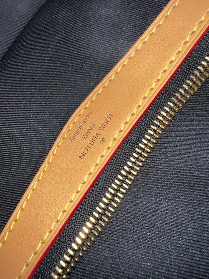 Louis Vuitton Diane Satchel with additional canvas strap