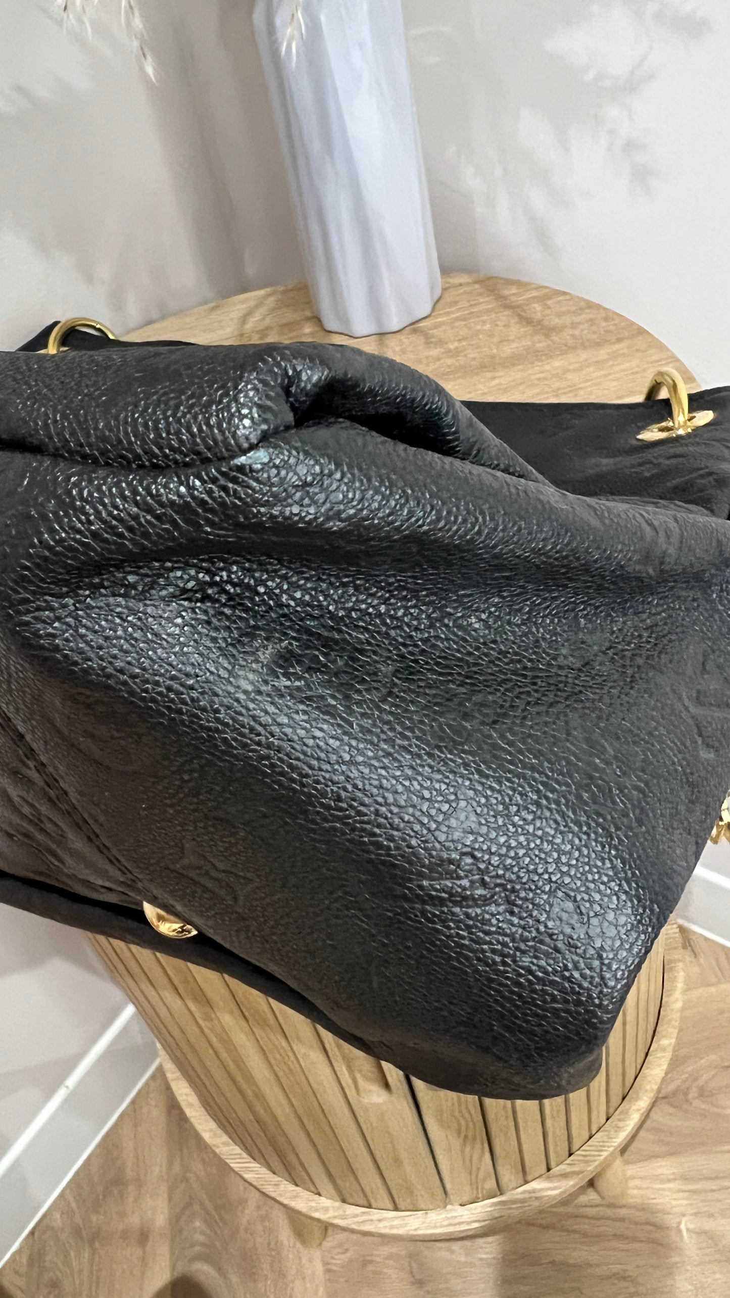 Louis Vuitton Black Monogram MM Artsy