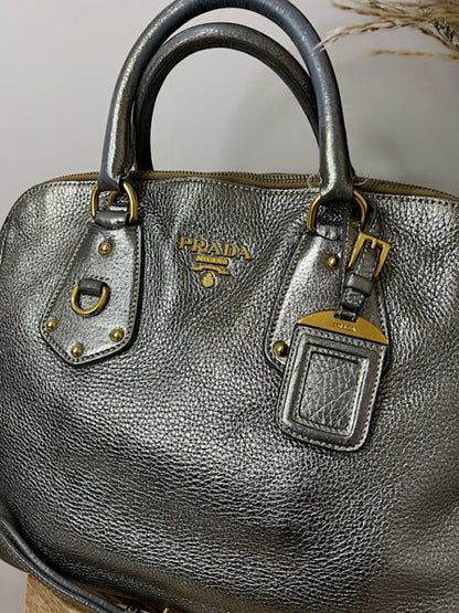 Prada Vitello Daino Bowler Bag - Second Edit